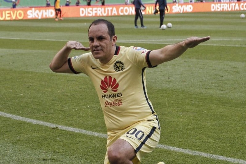 Recuerdan a Cuauhtémoc Blanco en 104 años del Club América - 24 Horas Puebla