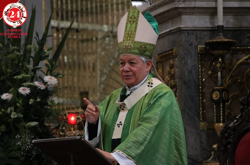 Pide Arzobispo de Puebla un “milagro de curaciones” ante incremento de contagios