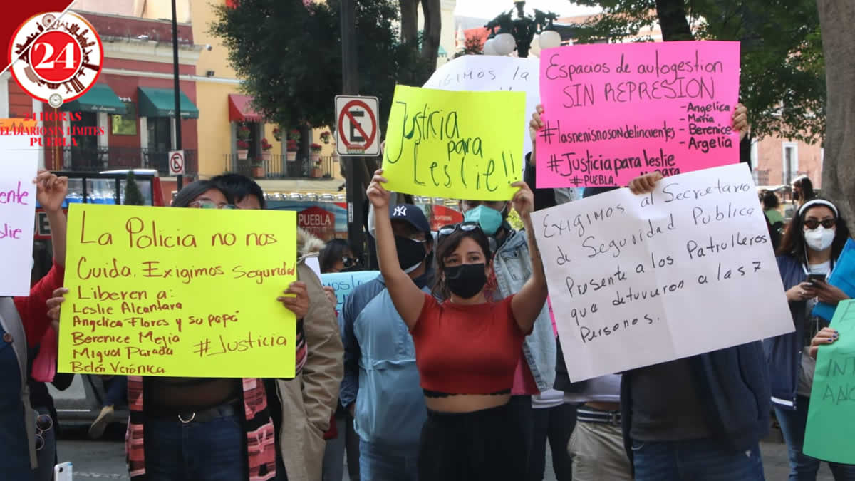 Protestan en el Paseo Bravo vendedoras por internet tras detención de Leslie Alcántara