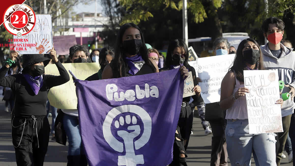 Marchan feministas y Voz de los Desaparecidos contra violencia de género