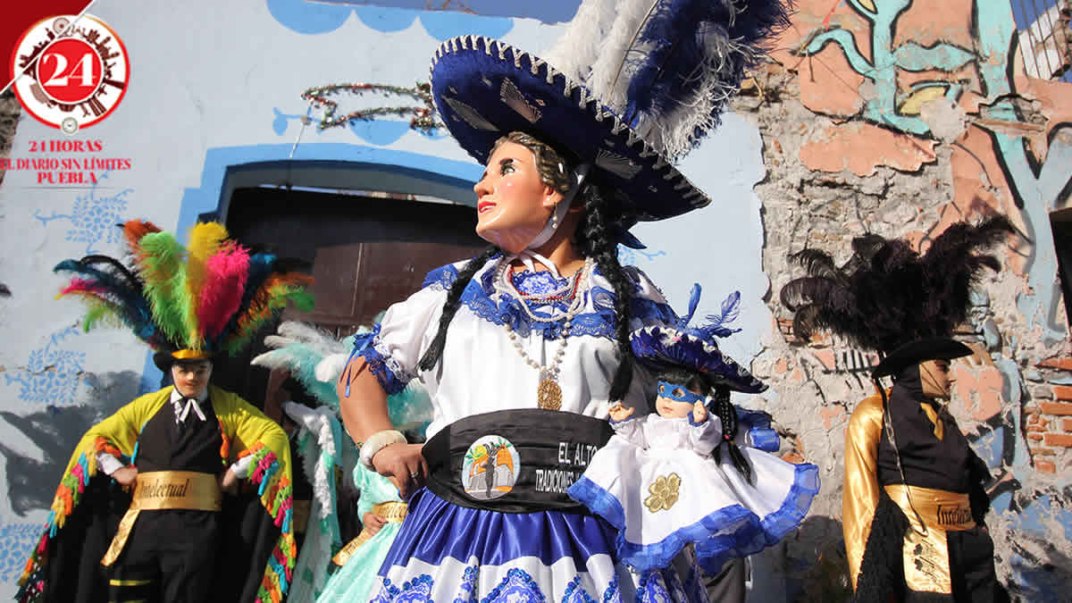 Regresa la tradición y el color del Carnaval de Huejotzingo