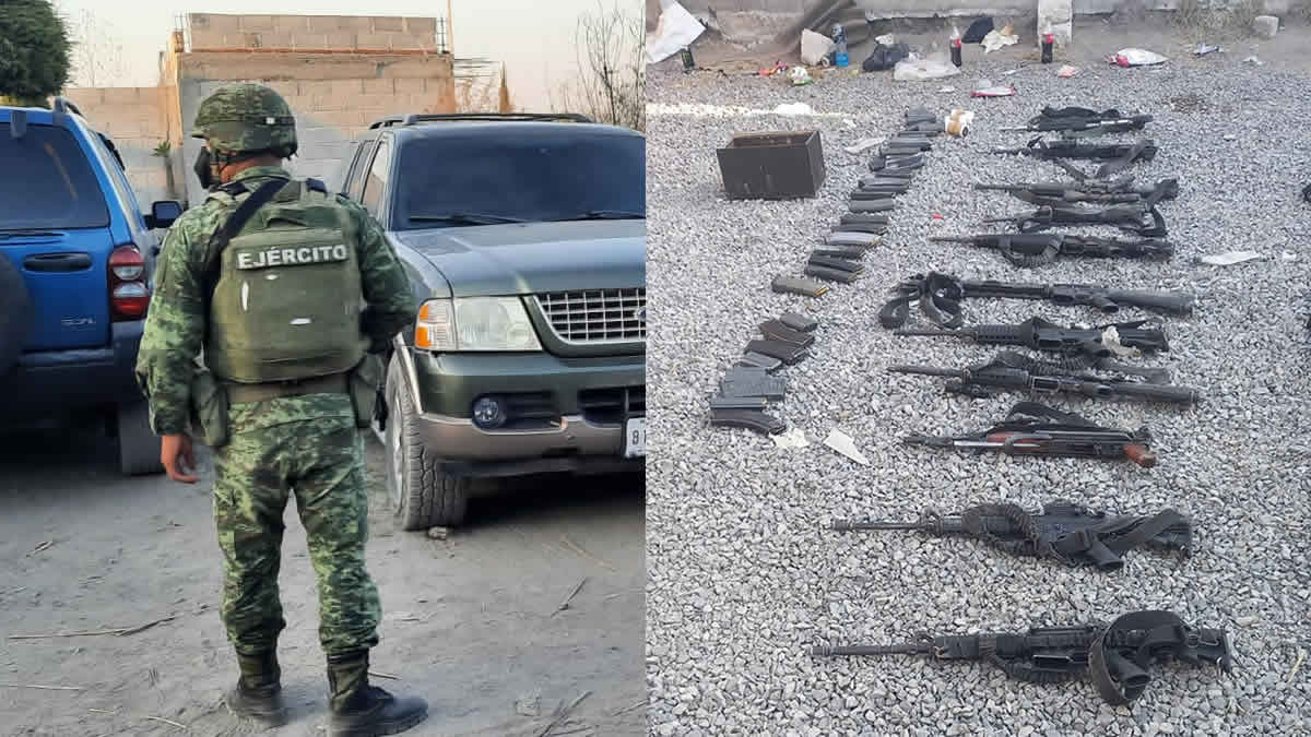 Capturan comando armado con granadas, AR-15 y AK-47 en Texmelucan