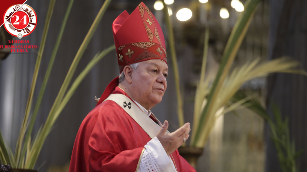 Reprueba arzobispo de Puebla violencia y criminalidad en el país