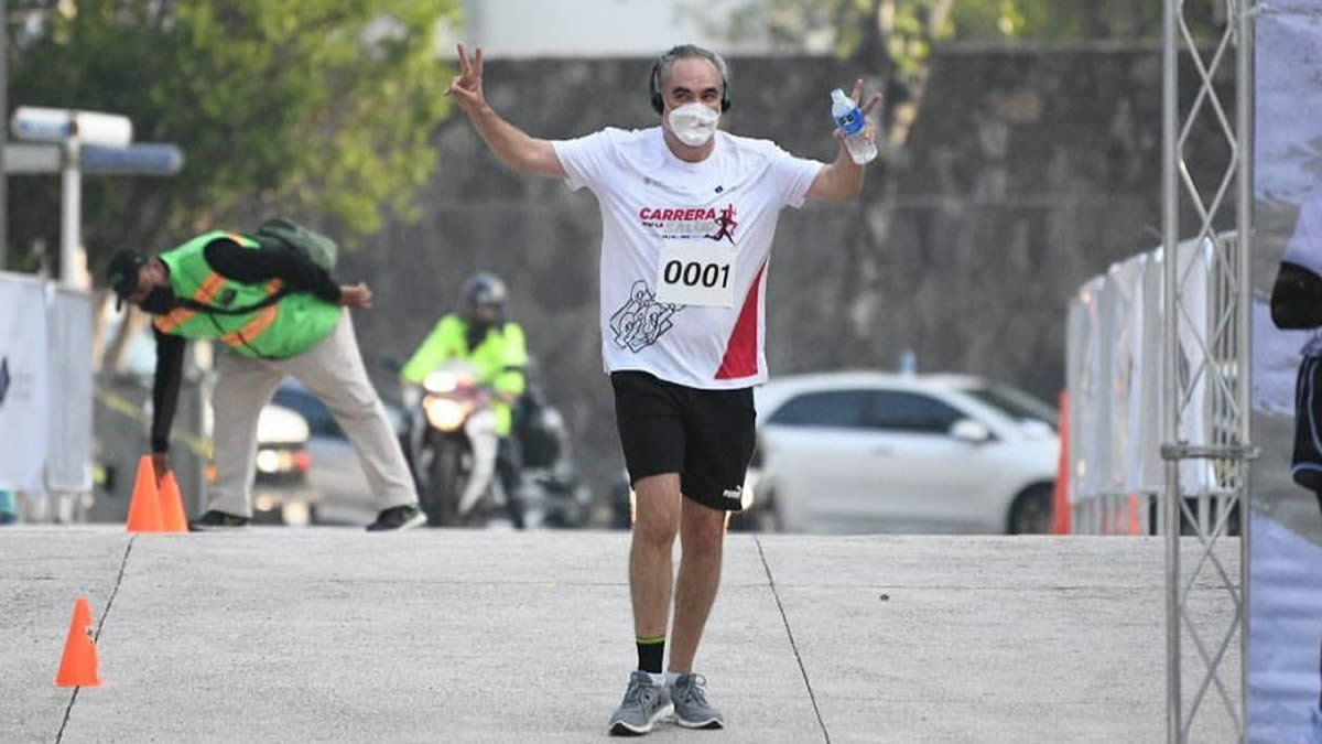 Participa José Antonio Martínez en la Carrera de la Salud de 5 y 10 kilómetros