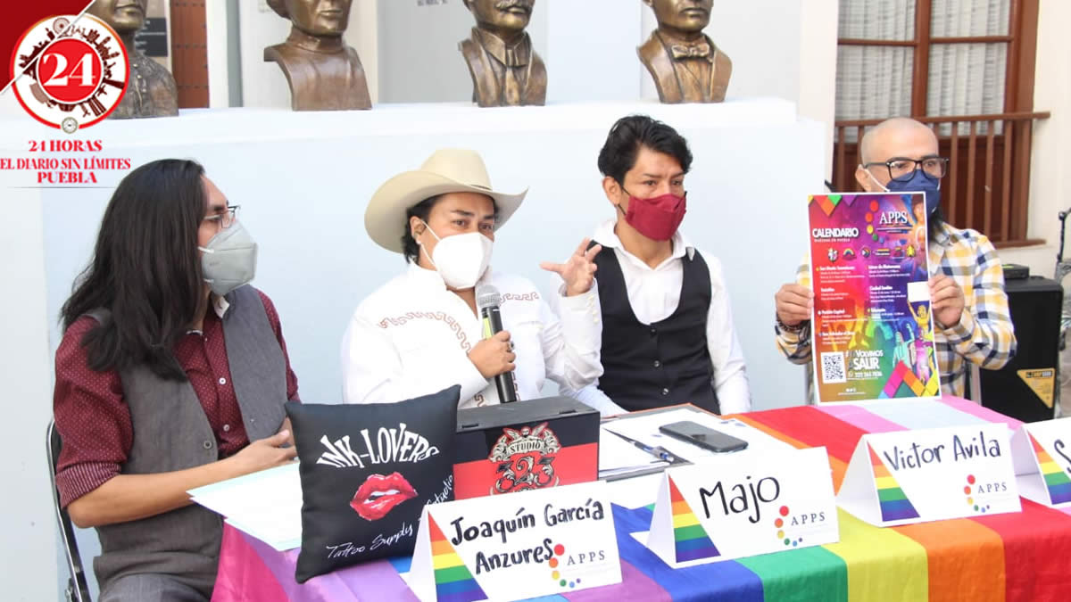 Realizarán Marcha Estatal del Orgullo LGBTTTI Puebla 2022 el próximo 18 de junio