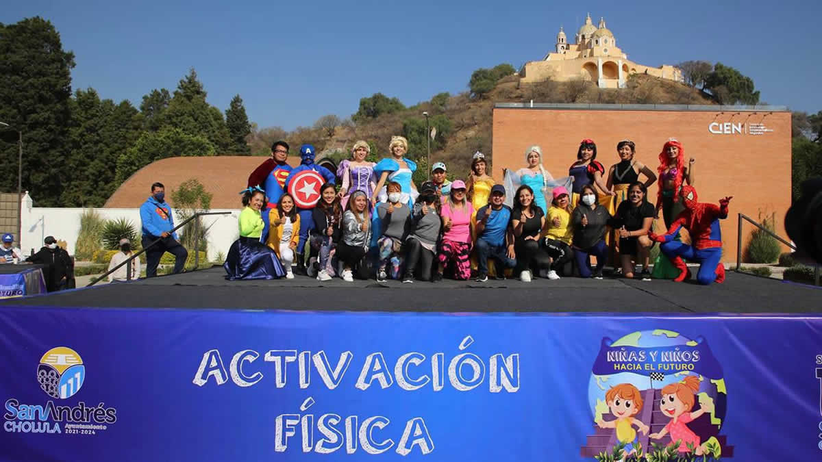 Inauguran programa “Niñas y Niños Hacia el Futuro” en el Parque Intermunicipal de Cholula