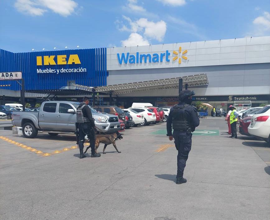 Realiza policía sanandreseña recorridos en plazas comerciales /Ilustración