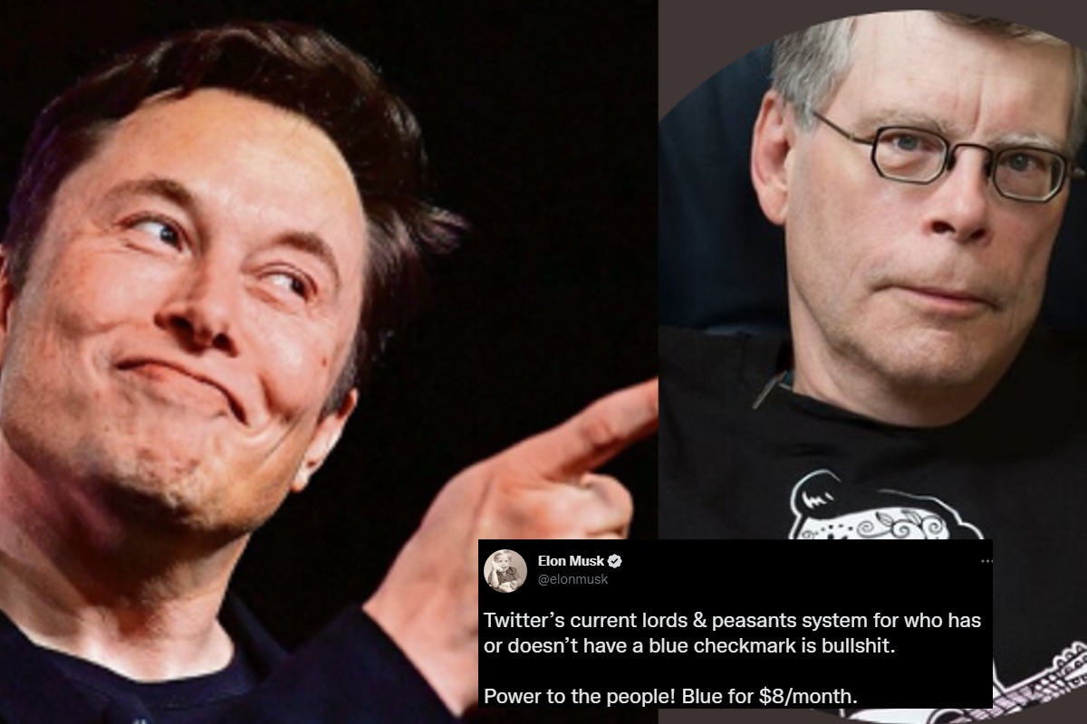 ¡Se logró! Elon Musk ajusta pago de verificación en Twitter tras “pelea” con Stephen King