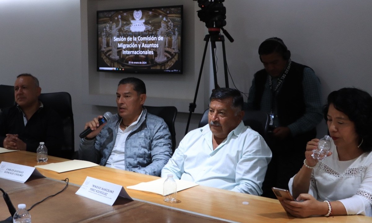 Comisión del Congreso Puebla reconoce a migrantes poblanos