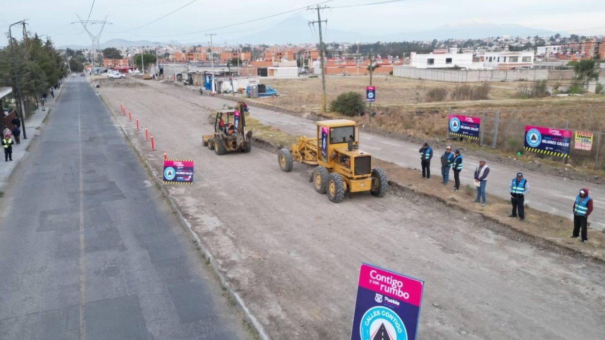 Rehabilitacion de calles Puebla