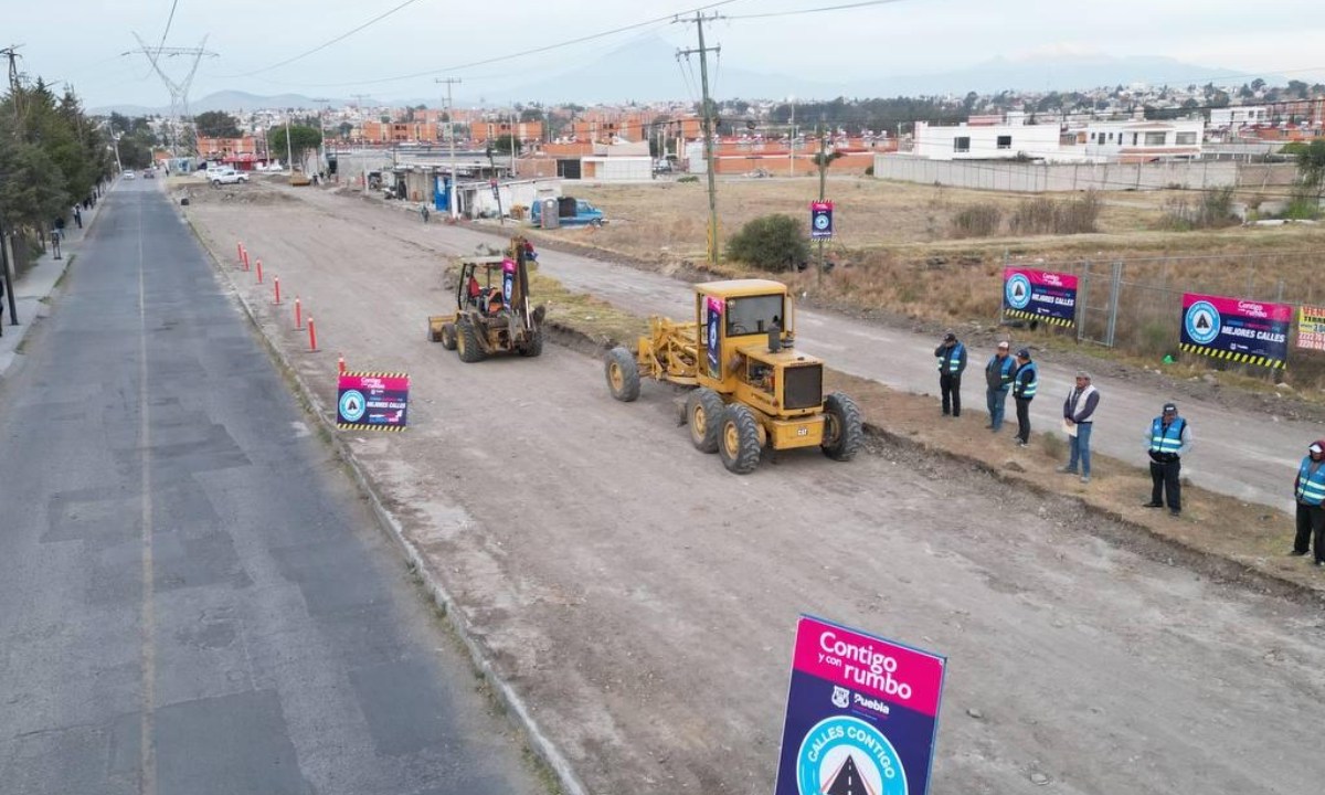 Rehabilitacion de calles Puebla