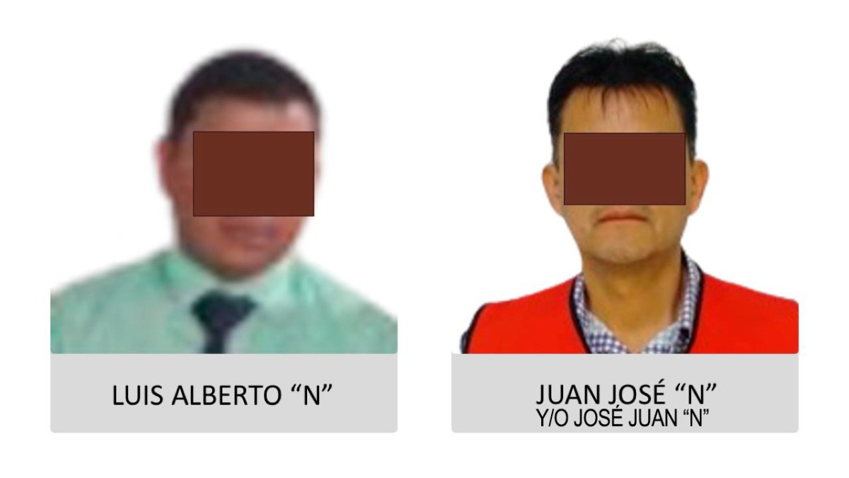 Luis Alberto y Juan José /Presuntos secuestrradores