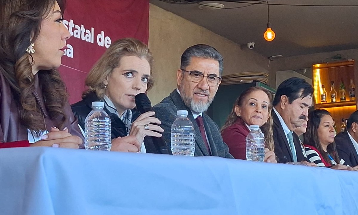 Paola Migoya y dirigencia Morena Puebla
