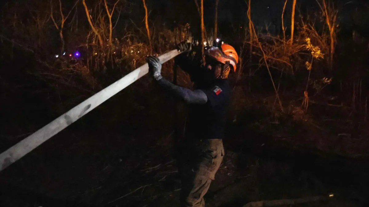 Foto: Especial | Combate. En los trabajos para apagar las llamas de los incendios en Guerrero y Oaxaca participan cuerpos de emergencia y comuneros voluntarios.