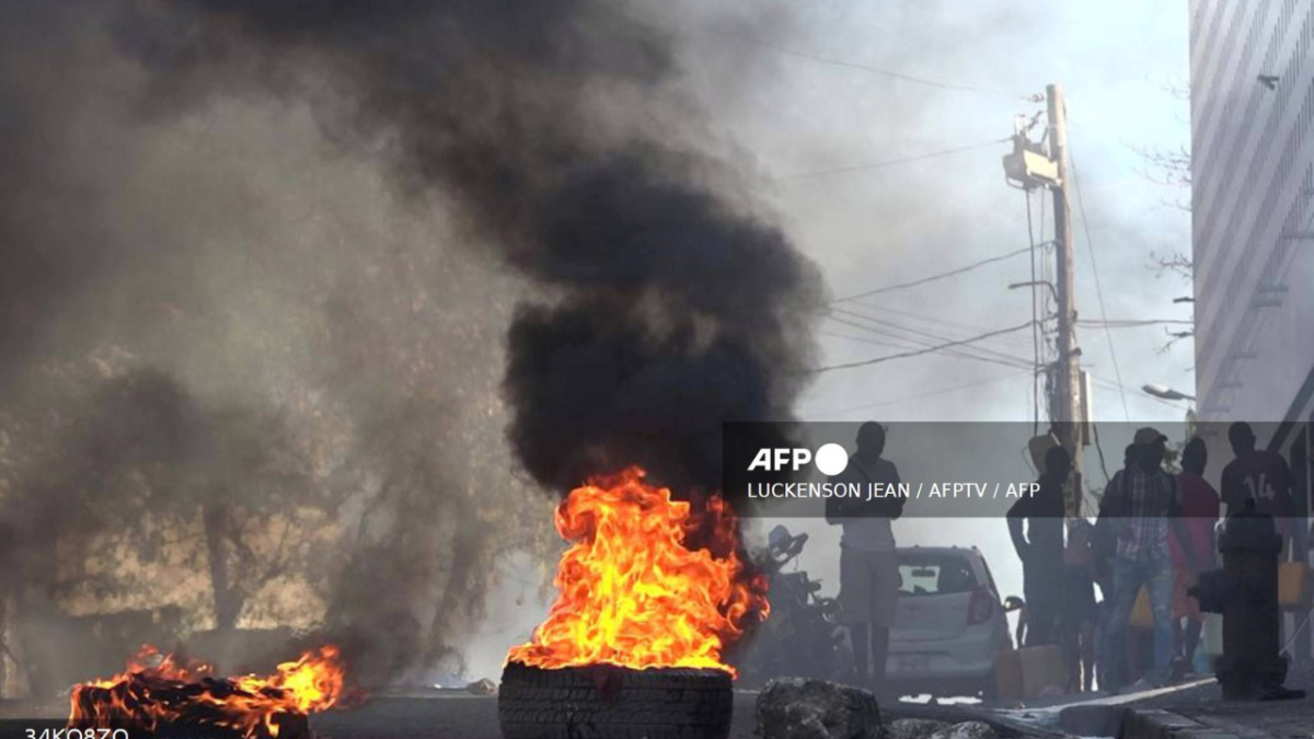 Foto: AFP | Ante la ola de violencia desatada en Haití, Consejo de Seguridad de la ONU tuvo una reunión de emergencia para atender el tema.