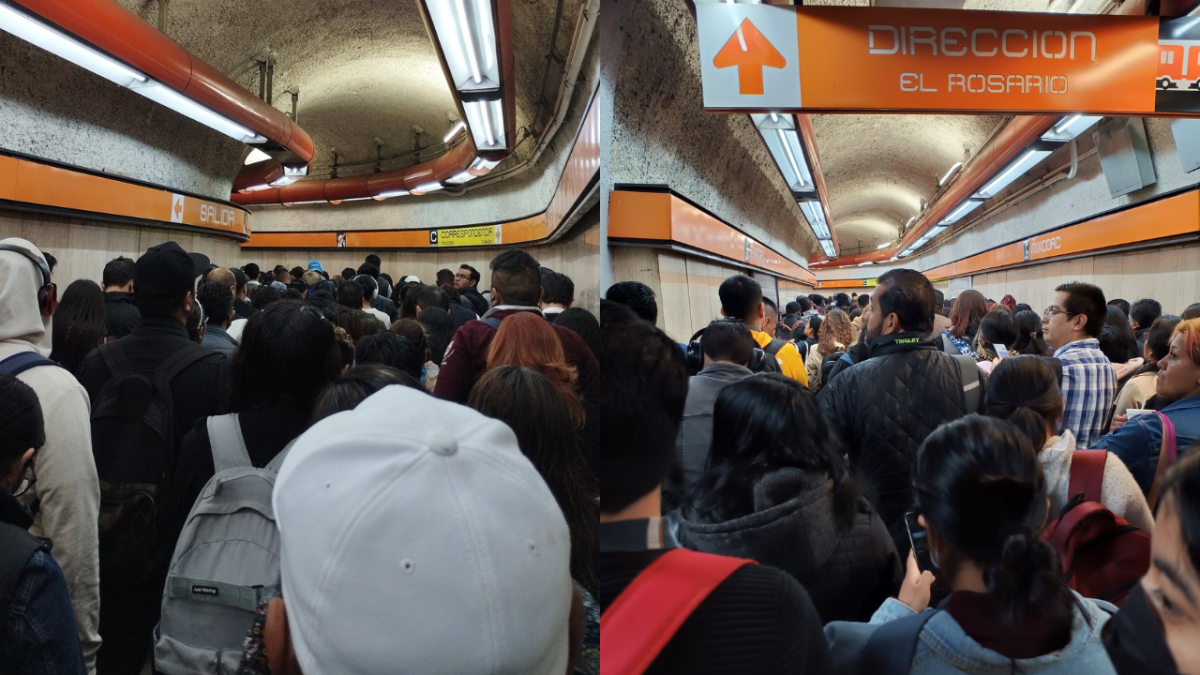 Foto: Especial | Usuarios de la Línea 7 de Metro de la Ciudad de México reportaron fallas en el servicio; la Línea 2 también presentó fallas.