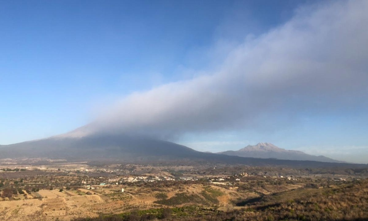 Volcán Popocatépetl /Cristian Lara