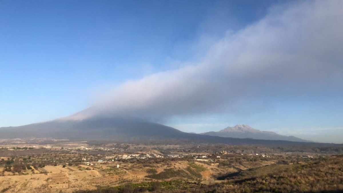 Volcán Popocatépetl /Cristian Lara