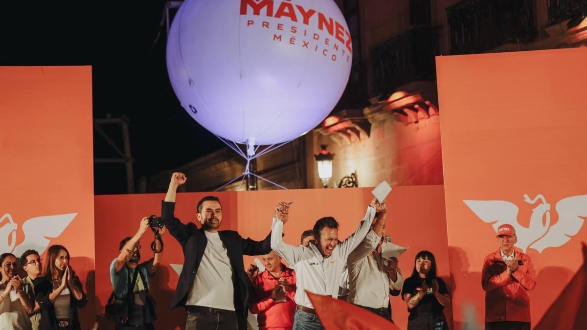 Jorge Álvarez Máynez inició campaña en Lagos de Moreno, Jalisco