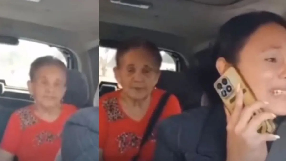 Captura: Redes sociales | Hijo pide un Uber para mandar a su mamá a un asilo; señora implora a la conductora su regreso, pues señala que ella tiene su casa