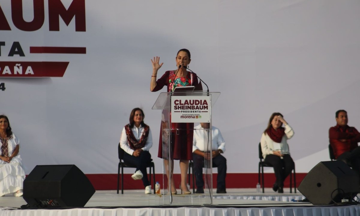 Claudia Sheinbaum presenta sus propuestas de campaña