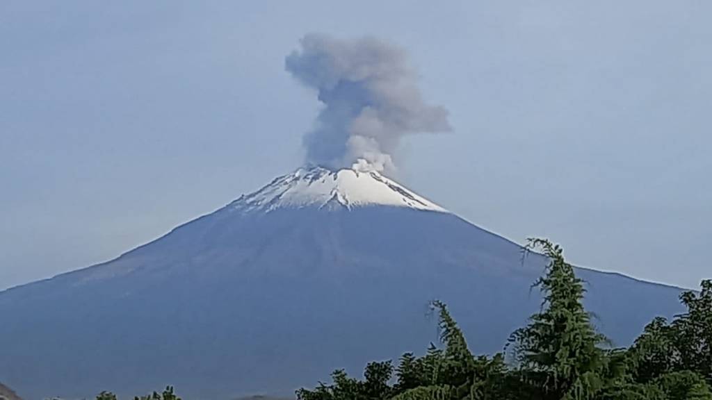 Volcán Popocatépetl /Archivo