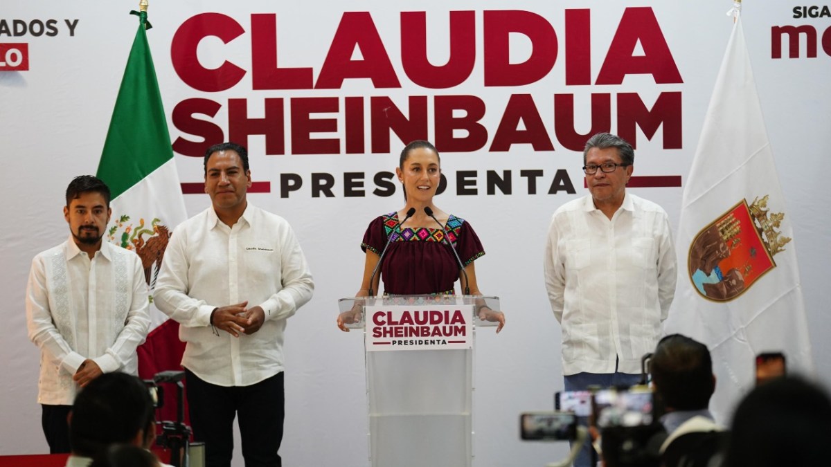 Claudia Sheinbaum /En Tapachula