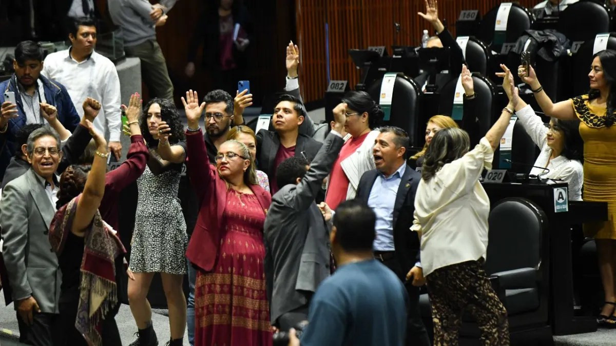 Foto: Cuartoscuro | Los legisladores oficialistas hicieron valer su mayoría para aprobar los cambios a la Ley de Amnistía y a la Ley de Amparo