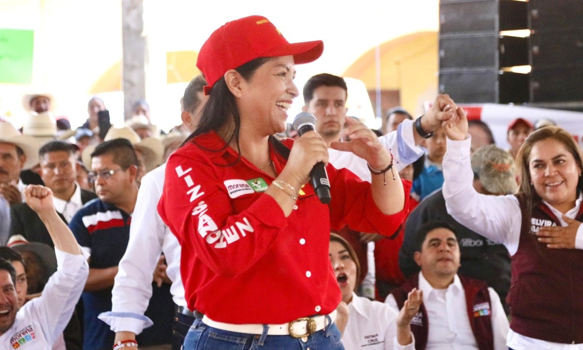 Liz Sánchez /Campaña en Cuautempanpan