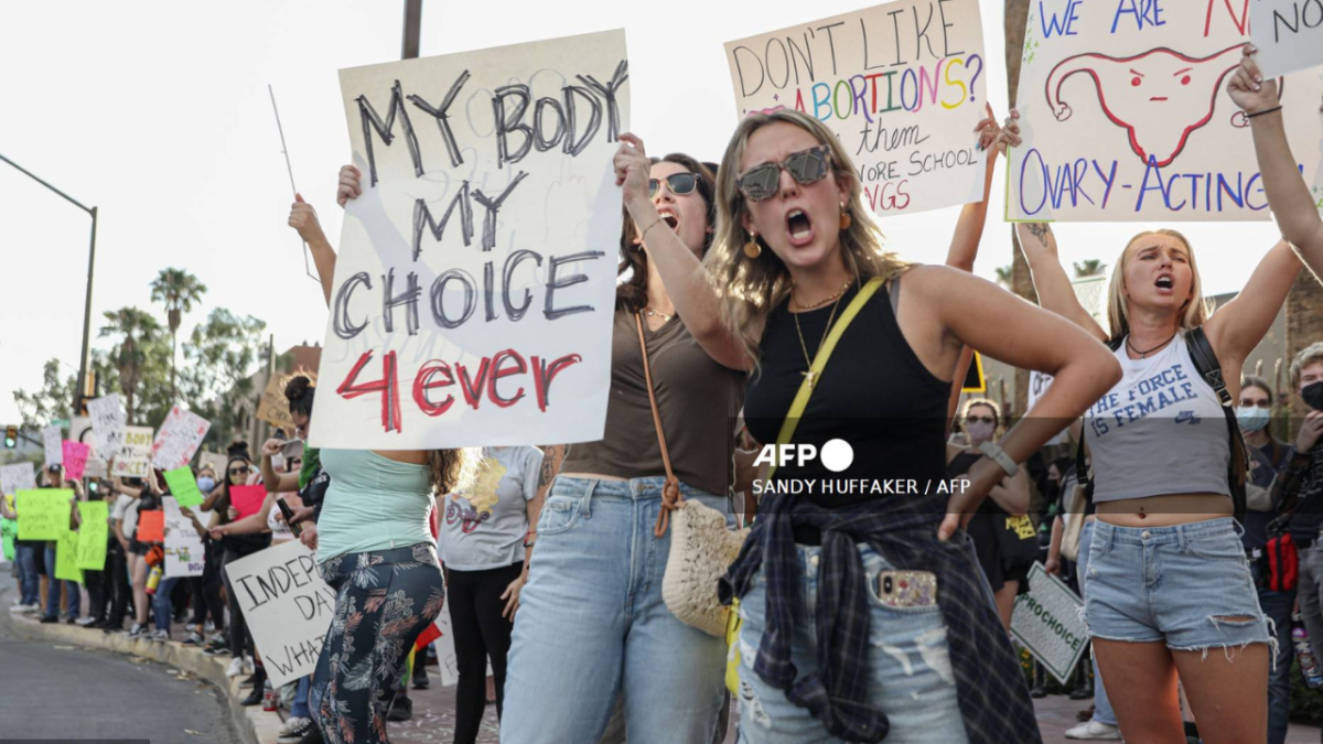 Foto: AFP | De manera histórica, la Corte Suprema de Arizona en Texas restableció una ley creada en 1864 que prohíbe el aborto en el estado.