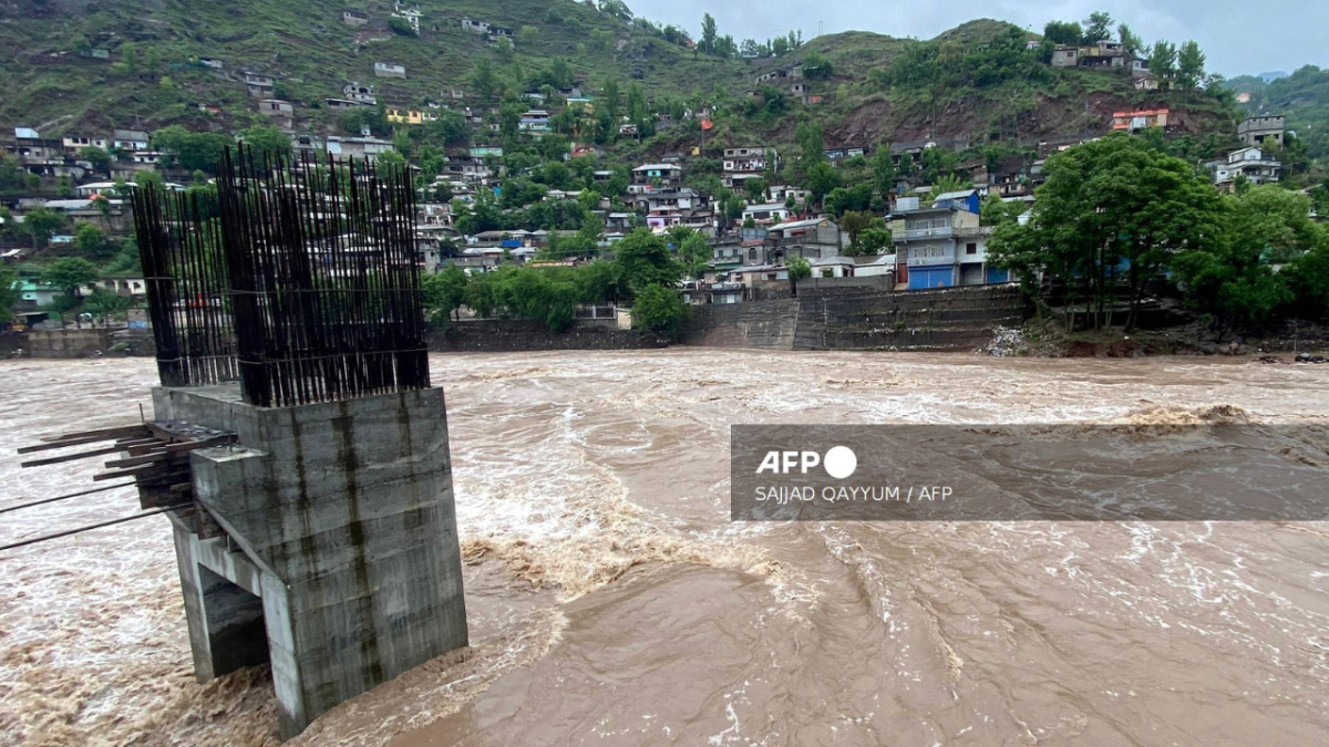 Foto: AFP | Las lluvias torrenciales que han azotado a Pakistán han dejado un saldo de 143 muertos, así lo informó las autoridades.