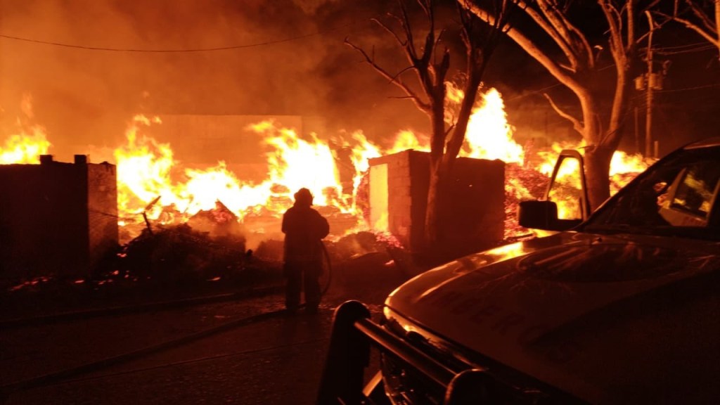Los incendios en Cuautlancingo dejaron saldo de una persona muerta