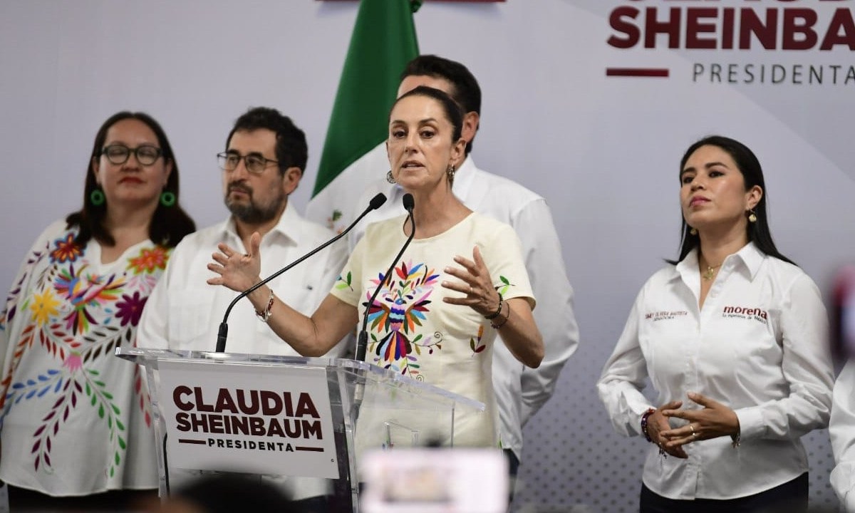En cuanto Claudia Sheinbaum Pardo termine su recorrido, regresará a Ciudad de México para prepararse para el segundo debate presidencial