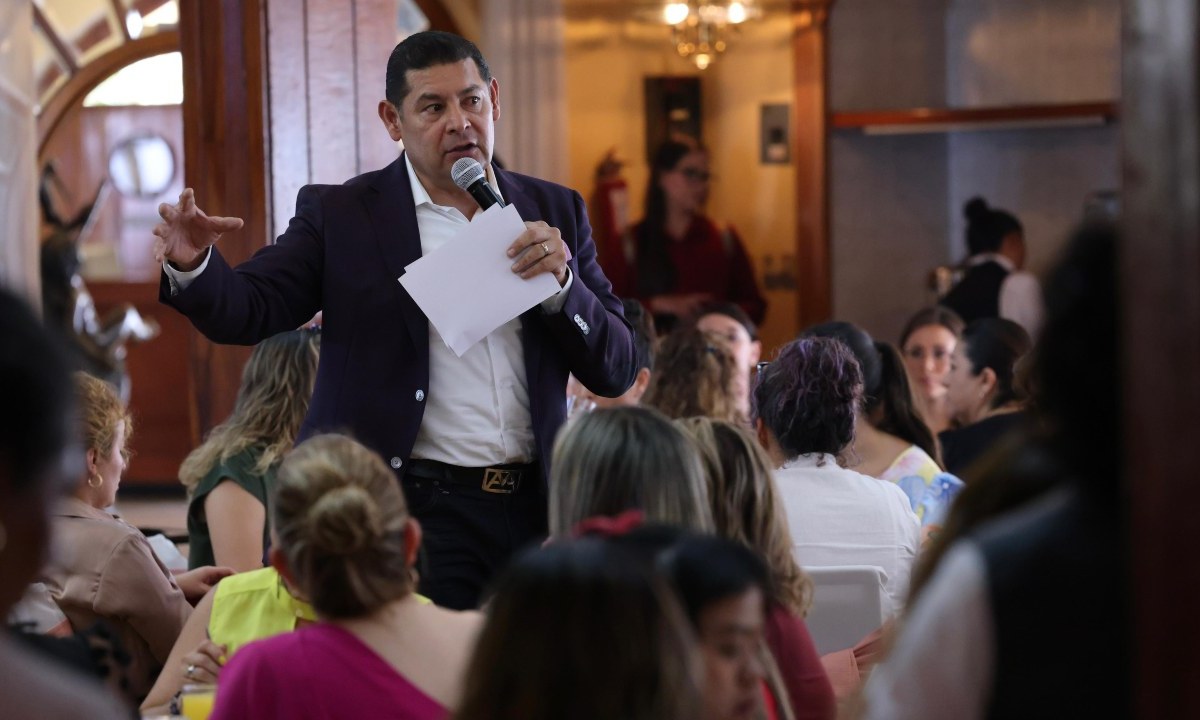 Alejandro Armenta, candidato a la gubernatura de Puebla