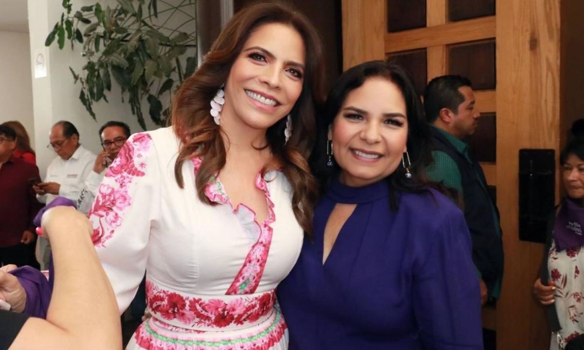 Beatriz Manrique y Olivia Salomón