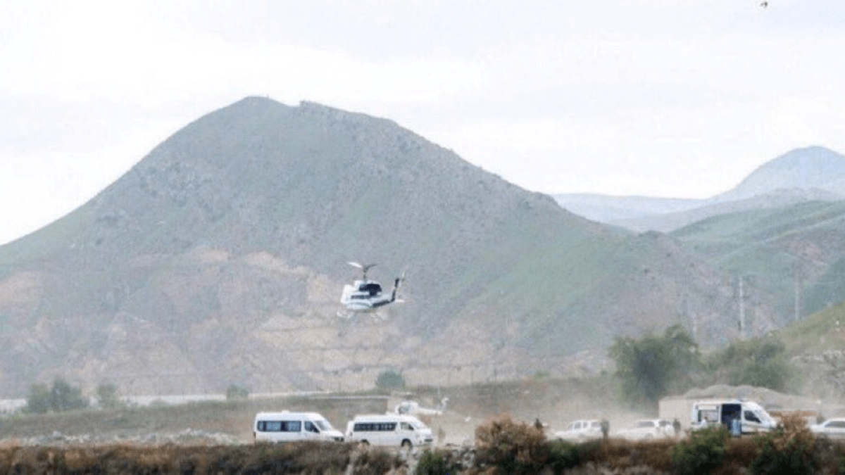 Foto: @sentdefender. A pesar de la búsqueda, los equipos de rescate no han conseguido localizar el lugar del percance debido a las malas condiciones climáticas.