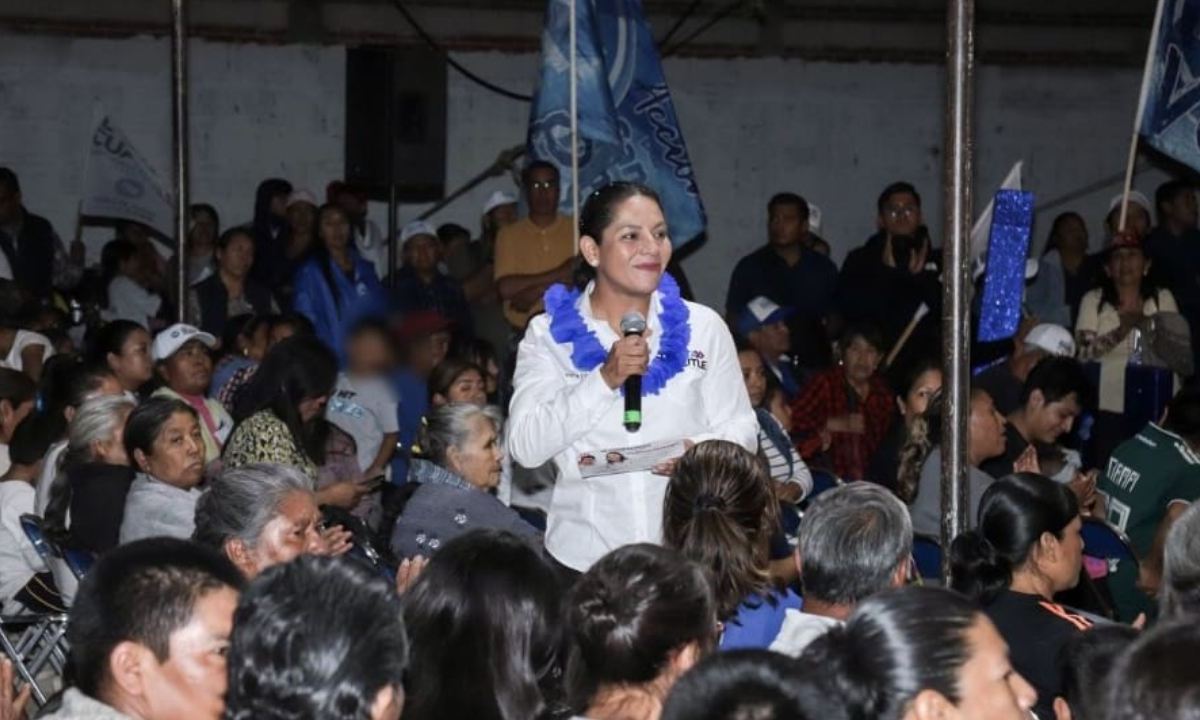 Lupita Cuautle, candidata del PAN a la alcaldía de San Andrés Cholula