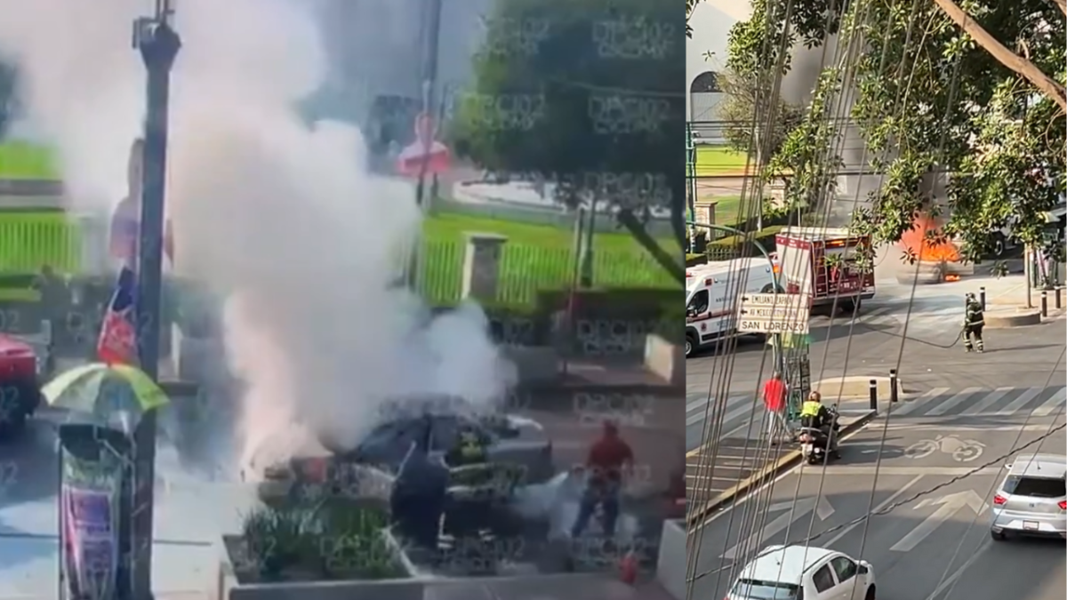 Foto: Especial | Durante la mañana de este domingo, cuerpos de emergencia se movilizaron a avenida Universidad debido a un incendio.