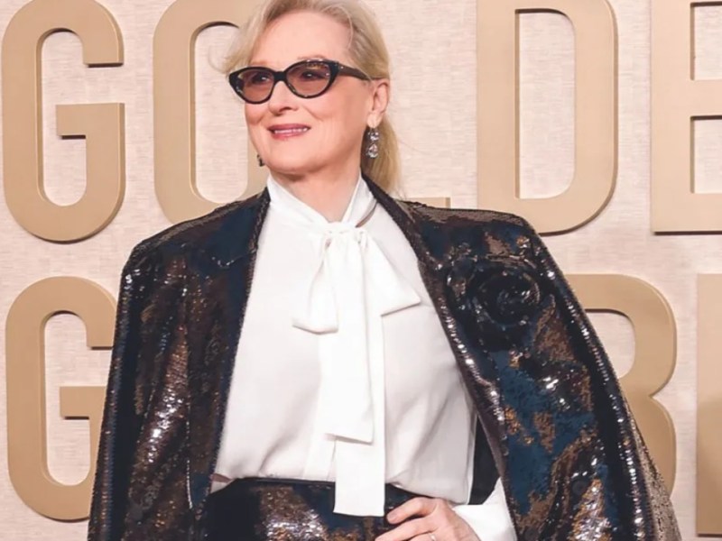 Streep, humilde y emocionada