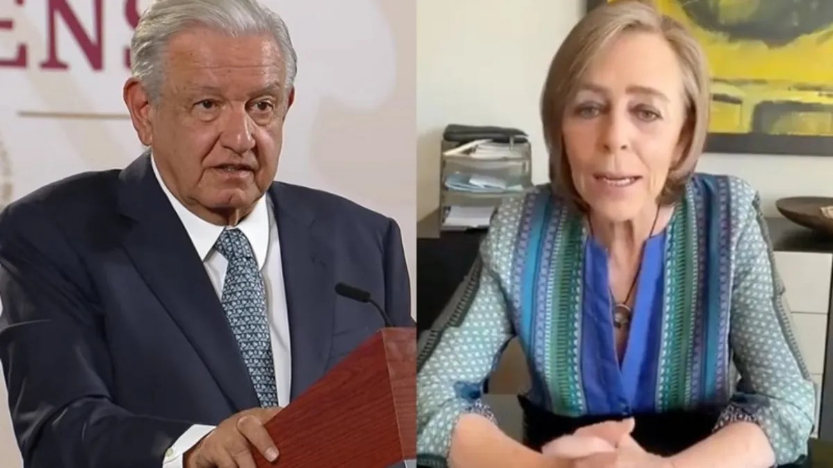 Andrés Manuel López Obrador y María Amparo Casar.