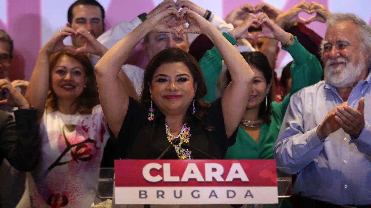 Foto: Cuartoscuro Celebración de Clara Brugada