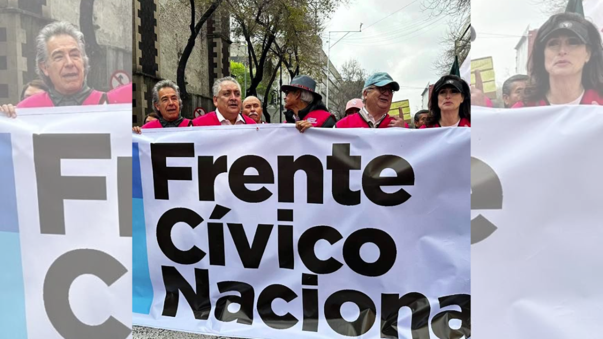 Foto: Guadalupe Acosta Naranjo. Uno de los principales representantes del FCN, destacó que si se inicia un nuevo partido, tiene que ser completamente ciudadano.