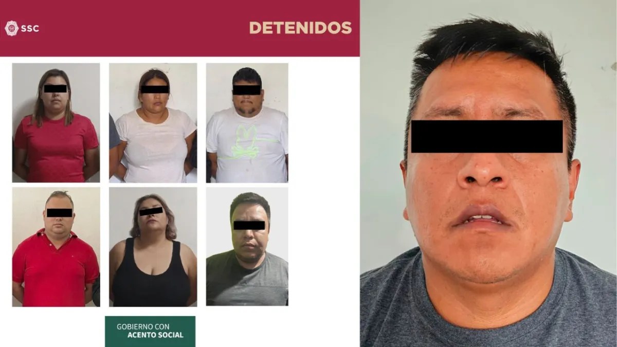 Foto: SSC | Se cumple orden de aprehensión contra 6 pesonas, cae "El Faso"