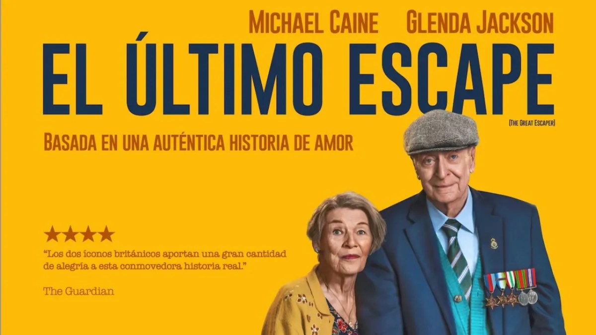 Foto: Especial | Con la cinta El Último Escape, los actores Michael Caine y Glenda Jackson pondrán fin a sus carreras; su estreno en México será el 4 de julio