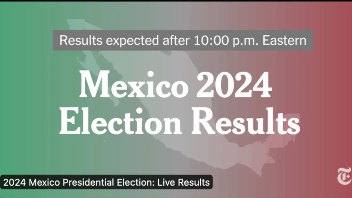 Foto: @nytimes | México en la mira de la prensa internacional por elecciones