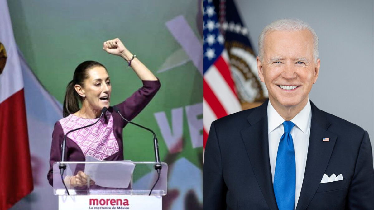 Foto: Especial | Tras su virtual triunfo en las elecciones, Joe Biden felicitó a Claudia Sheinbaum por ser la próxima presidenta de México.