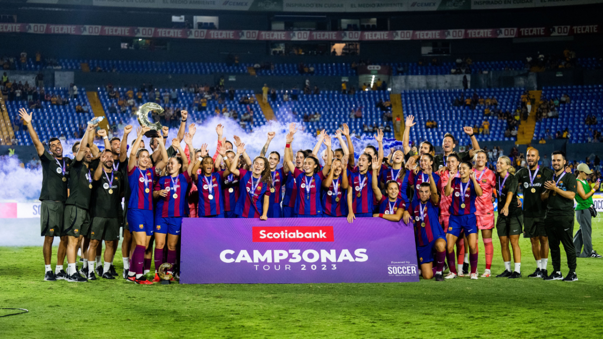 Foto: Especial | El equipo del Barcelona femenil ya se encuentra viajando rumbo a México para enfrentar al equipo de la Chivas.