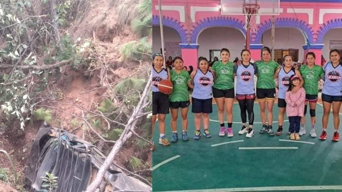 Foto: Especial | Al menos tres jugadoras de un equipo de basquetbol de Oaxaca fallecieron luego de un fuerte accidente automovilístico.