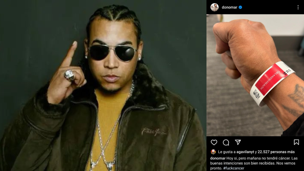 Foto: Especial | La leyenda del reggaeton, Don Omar, anunció a través de sus redes sociales que está en tratamiento contra el cáncer.