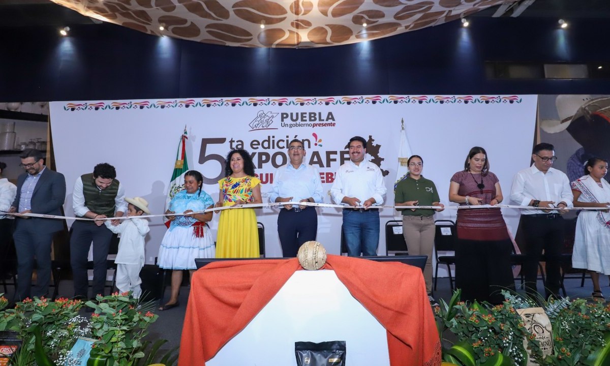 Puebla, tercer lugar nacional en producción de café_ Sergio Salomón